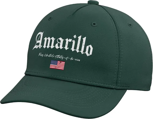 Vista 6 de Amarillo Gothic Design Adjustable Baseball Hat