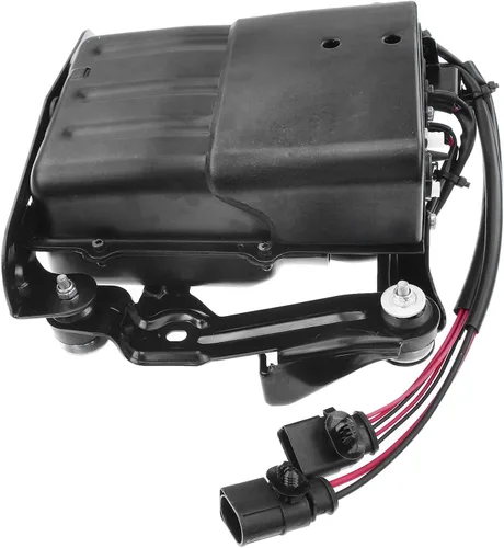 Vista 4 de A-Premium Compresor de suspensión neumática compatible con Porsche Panamera 2010 2011 2012 2013 2014 2015, reemplazo # 97035815111, 97035815110