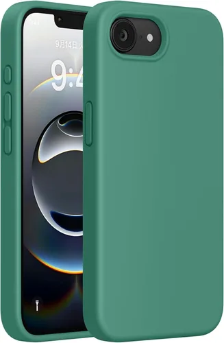 Vista 36 de Miracase Funda diseñada para iPhone 13 Pro Max con protector de pantalla, [forro de microfibra suave antiarañazos], funda protectora de silicona