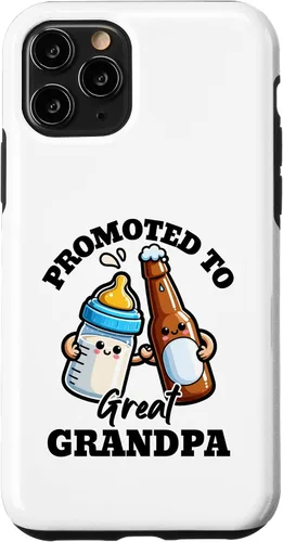 Vista 29 de Great Grandpa to Be Promoted to Great Grandpa Est. 2026 2027 Case for iPhone 16