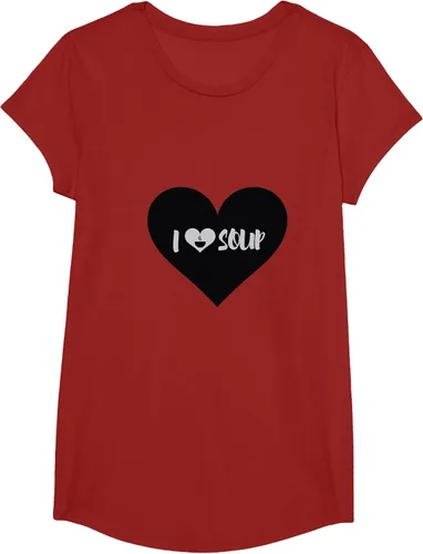 Vista 71 de I Love Soup - Camiseta de regalo con forma de corazón, Blanco, S Asfalto