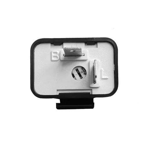 Vista 5 de AMFRNE Relé de intermitente LED electrónico ajustable de 2 pines para motocicletas, solución de hiperflash para señal de giro, kit de conectores