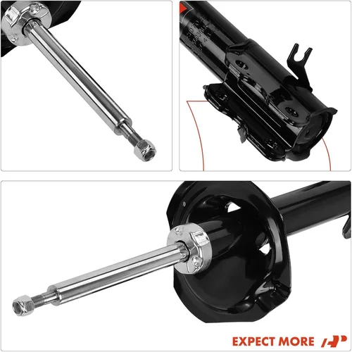Vista 7 de A-Premium Par delantero (2) Amortiguadores compatibles con Nissan X-Trail 2005-2006
