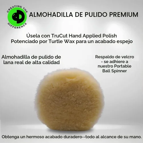 Vista 3 de Kit de esmalte aplicado a mano y bola de boliche alimentado por Turtle Wax