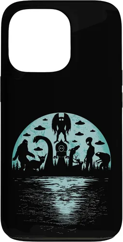 Vista 10 de Bigfoot Nessie Mothman and Aliens Cryptid Ovnis Cryptozoology - Carcasa para iPhone 17
