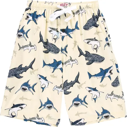 Vista 162 de Lazy One - Pantalones cortos de pijama para hombre, ropa de dormir
