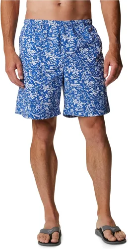 Vista 124 de Columbia Super Backcast - Pantalón corto de agua para hombre Impresión de tinte negro