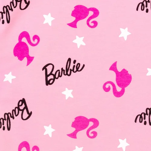 Vista 4 de Barbie Sudadera de felpa francesa para niñas pequeñas y grandes