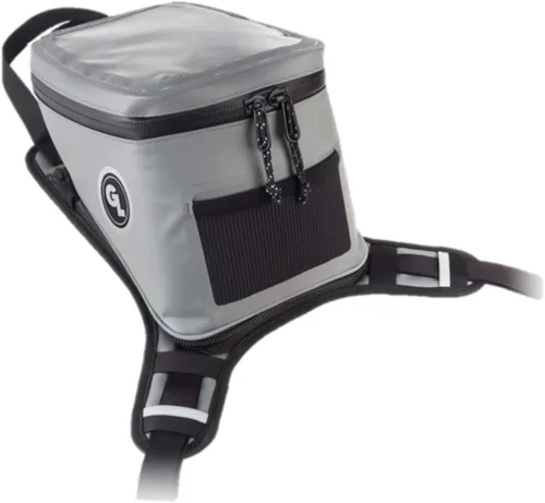 Vista 9 de Bolsa de tanque enrollable Giant Loop Buckin' Roll, pequeña bolsa impermeable para tanque de motocicleta, capacidad de 1.5 litros, se adapta a