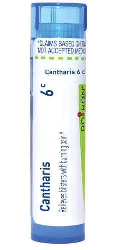 Vista 11 de Boiron Cantharis 12C Medicina homeopática para ampollas con dolor ardiente - 80 pellets Gránulos homeopáticos de medicina única para ampollas
