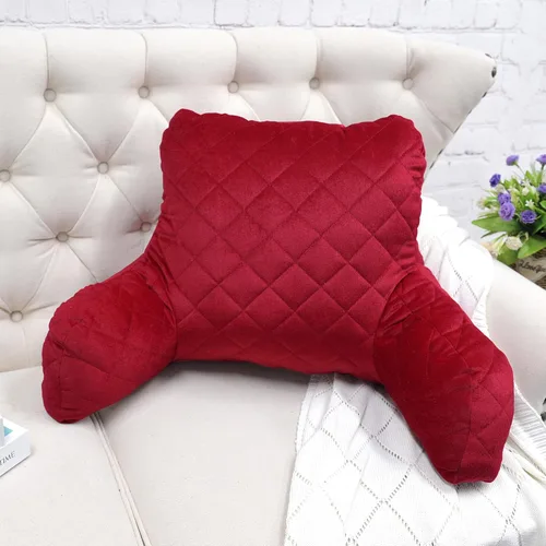 Vista 15 de Home Soft Things DO-IT-Yourself - Funda de almohada acolchada de terciopelo para lectura y relleno, respaldo para tumbona y reposabrazos