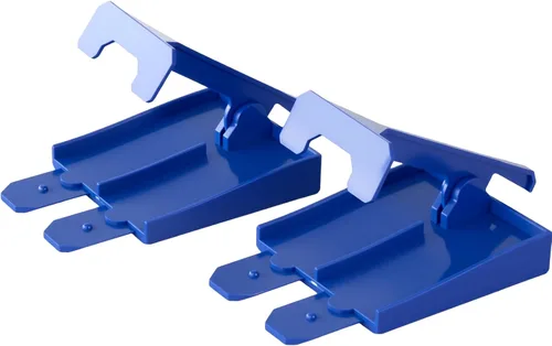 Vista 8 de Track Clamp and Starter Gate Compatible with Hot Wheels Racetracks (4 Lane Startr Gate + 2 Clamp Combo)