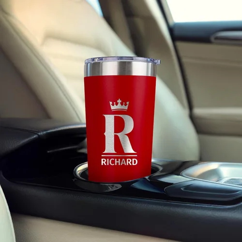 Vista 6 de Vasos de viaje personalizado de 20 y 30 onzas, con aislamiento