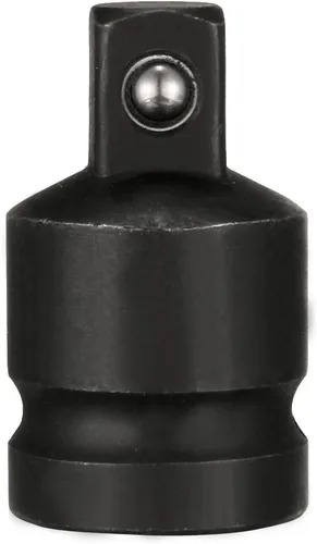 Vista 3 de uxcell Reductor de enchufe de impacto de 1/2" (hembra) x 3/8" (macho) para uso con llaves de impacto de aire, barras rompedoras, trinquetes, acero