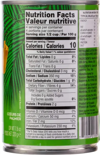 Vista 2 de Gefen, Hearts of Palm - Fideos de espagueti, 14 onzas (paquete de 4) sin gluten y pasta baja en carbohidratos