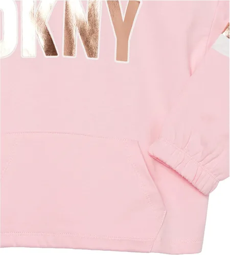 Vista 3 de DKNY Sudadera clásica y cómoda para niñas