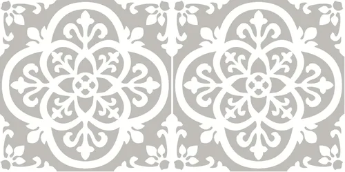 Vista 15 de FloorPops Azulejos góticos adhesivos para el suelo, FP2475, color negro