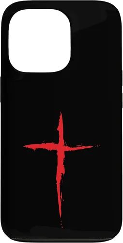 Vista 10 de Funda con Crucifijo de Símbolo Religioso de la Cruz Roja Sangre para iPhone 16
