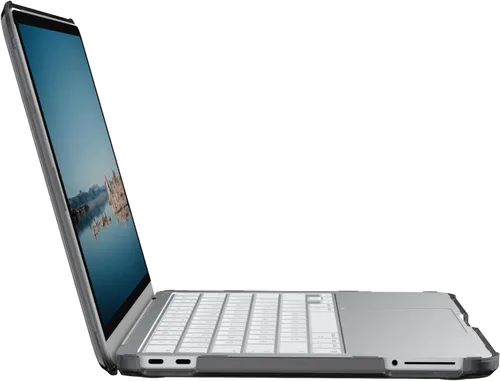 Vista 9 de UAG Plyo - Funda para MacBook Neo, 13" 2026 A18 A3404, hielo transparente Plyo - Hielo