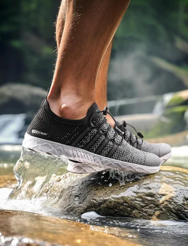 Vista 4 de SEEKWAY Zapatos de agua para hombre y mujer, secado rápido, zapatos acuáticos descalzos, playa, caminar, kayak, canotaje, deportes acuáticos SP006
