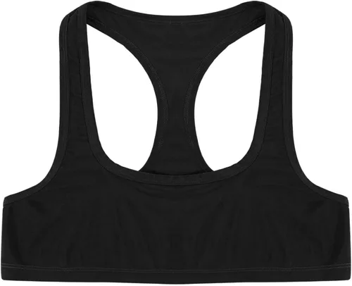 Vista 4 de Freebily Camiseta sin mangas para hombre, culturismo, entrenamiento, gimnasio, muscular, media camiseta de fitness