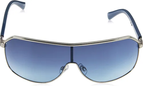 Vista 2 de Southpole 5012sp Men's Uv Protective Rectangular Metal Shield Sunglasses. Cool Gifts for Him, 138 Mm