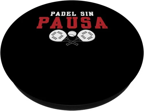 Vista 2 de Padel Sin Pausa Pádel Paleta PopSockets Adhesivo PopGrip