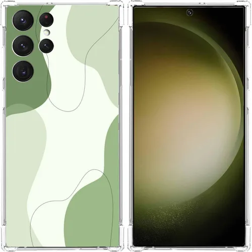 Vista 19 de Funda de collage estético para Samsung Galaxy S21, patrón de citas positivas, funda de TPU suave de moda compatible con Galaxy S21