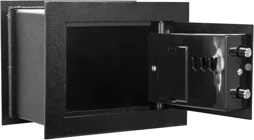 Vista 5 de Genie Hand Caja de seguridad antirobo, apertura controlada con temporizador, bloqueo de clase B, tecnología antirebote y llaves de apertura
