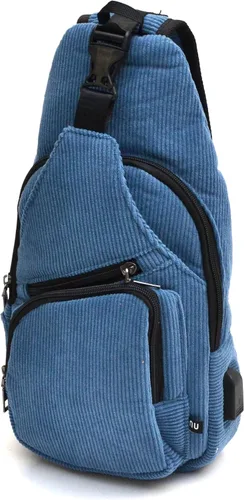 Vista 45 de Nupouch Mochila cruzada antirrobo, carga USB, mochila ligera para viajes, senderismo, todos los días