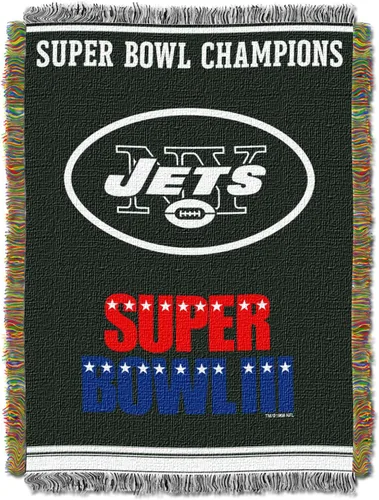 Vista 62 de Northwest NFL Woven Tapestry Wall Hanging, 48 x 60 Inches, Officially Licensed, Decorative Fringes