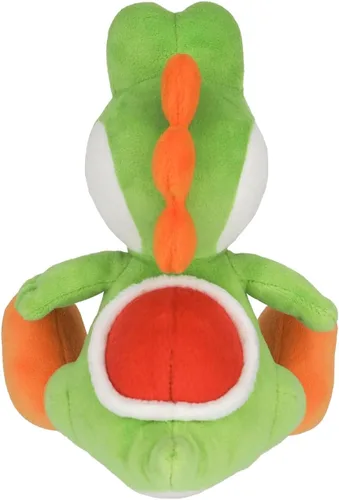 Vista 5 de Sanei Super Mario All Star Collection Yoshi - Peluche de 8 pulgadas, pequeño, verde