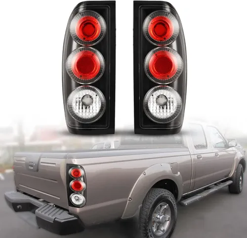 Vista 7 de Nixon Offroad Luces traseras para Nissan Frontier 1998 1999 2000 2001 2002 2003 2004, luces traseras halógenas de repuesto para automóvil, 1 par