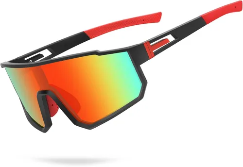 Vista 14 de Gafas de sol deportivas para niños, polarizadas, con protección UV400, para niños y niñas, para béisbol, softbol, ciclismo