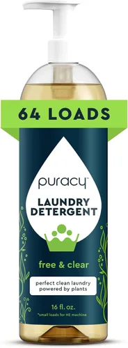 Vista 9 de Puracy - Detergente líquido natural para lavandería para bebés - Libre de 1,4 Dioxano, concentrado líquido de detergente sin fragancia y suave