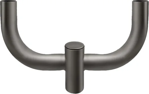 Vista 18 de Adaptador de espiga horizontal cuadrado de 180 grados con 2 brazos para poste cuadrado de 4 pulgadas, 2 soportes de montaje horizontales más gruesos