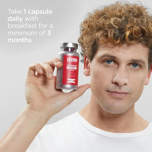 Vista 7 de ISDIN Lambdapil Hair Density Capsules For HIM