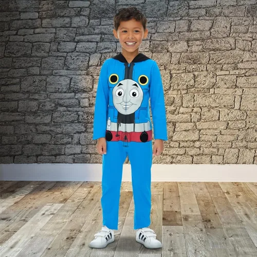 Vista 6 de Thomas & Friends Tank Engine - Disfraz de cosplay con cremallera para bebés y niños pequeños