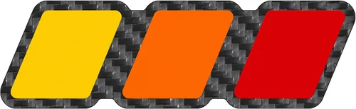 Vista 72 de Insignia tricolor - Compatible con Toy Taco, Tun y 4Run Negro con escala de grises TRI