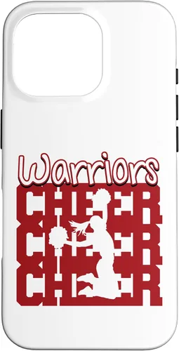 Vista 20 de Warriors Cheer Back to School Cheerleading Spirit M Case for iPhone 16