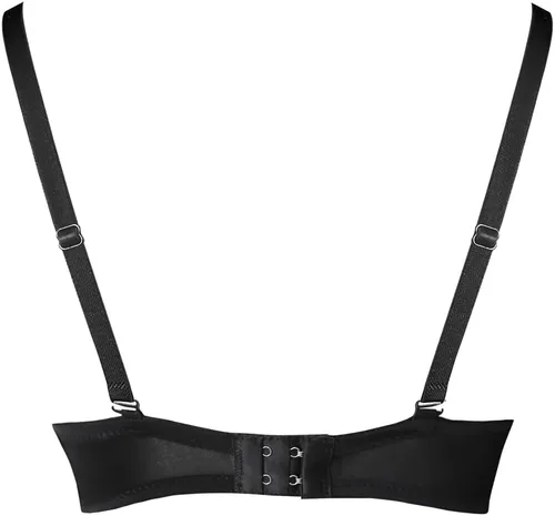 Vista 3 de Kimring Steampunk B Cup Spike Studs Rivet Party Club Rave - Brasier deportivo para mujer