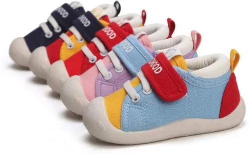 Vista 5 de DEBAIJIA - Zapatos para el bebé que camina por primera vez 1-4 Años Zapatos de Niño Zapatillas de Niño Infantil