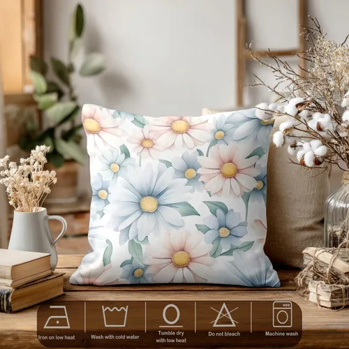 Vista 300 de Batmerry Autumn Pumpkin Templeton Throw Pillow Covers, Green Leaves Paths Forests Decorative Pillow Covers Digital Printing Blended for Couch Sofa