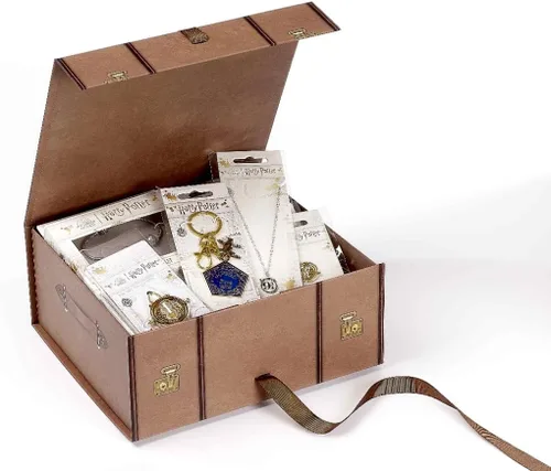 Vista 6 de The Carat Shop Caja de regalo oficial de Harry Potter tamaño mediano Viene Flatpack