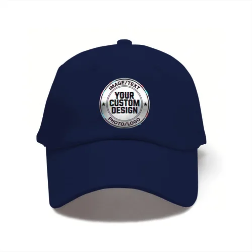 Vista 11 de Sombrero personalizado a granel Agregue su propio diseño aquí Sombreros personalizados Gorra de béisbol personalizada Hombres y mujeres