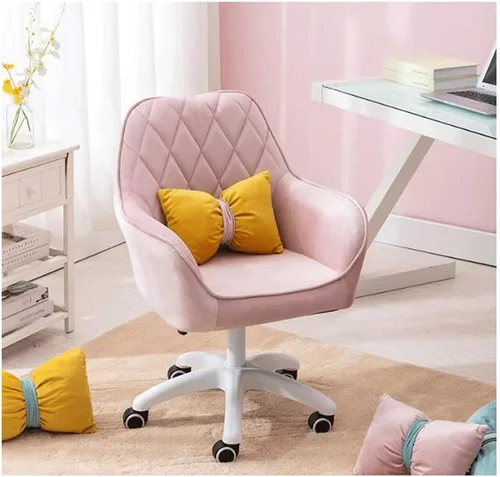 Vista 7 de YYDS Silla pequeña para videojuegos, silla de computadora con respaldo corto, silla giratoria ergonómica ejecutiva, silla de deportes electrónicos