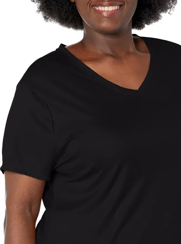 Vista 3 de Just My Size Camiseta Cool Dri de manga corta para mujer