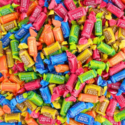 Vista 8 de Queen City Candy Cave - Mini masticables con sabor a granel, envueltos individualmente de sabores surtidos Midgee Fruit Chews (1 libra)