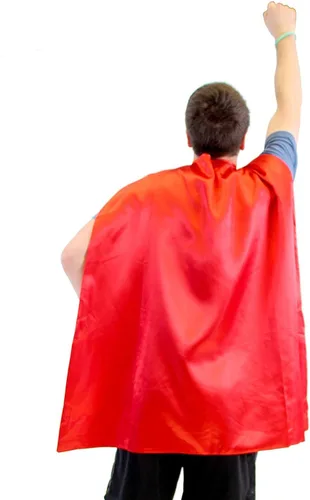 Vista 2 de Capas de disfraz personalizadas de superhéroe reversibles