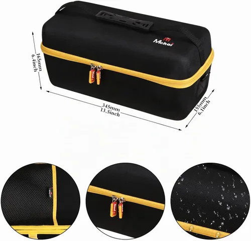 Vista 6 de Mchoi Funda rígida compatible con la herramienta de amoladora angular DEWALT 20V MAX (DCG413B y DCG416B), solo funda